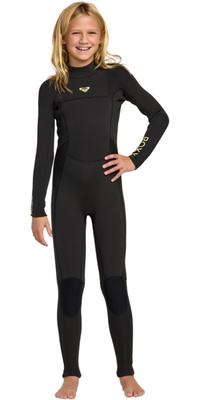 2026 Roxy Junior Prologue+ 5/4mm Back Zip Wetsuit 26RW213509 - Black